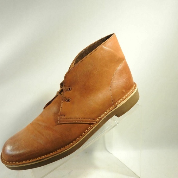 Clarks Bushacre 15522 Size 9.5 M Brown Mens R2C7 - Picture 2 of 8